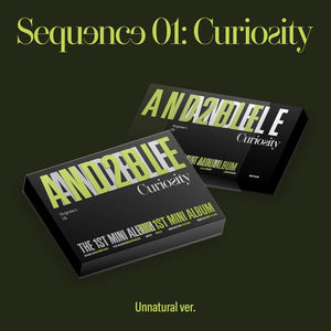 [PRE-ORDER] AND2BLE (앤더블) 1st Mini Album - [Sequence 01: Curiosity] - EVE PINK K-POP