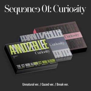 [PRE-ORDER] AND2BLE (앤더블) 1st Mini Album - [Sequence 01: Curiosity] - EVE PINK K-POP