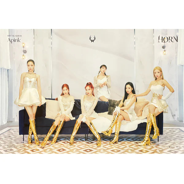 APINK - HORN (WHITE VER) OFFICIAL POSTER