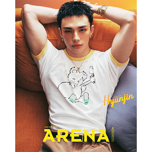 ARENA HOMME+ KOREA (아레나) - JUNE 2025 [COVER: HYUNJIN (STRAY KIDS)]