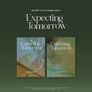 ASC2NT (어센트) 1ST SINGLE ALBUM - [EXPECTING TOMORROW] - EVE PINK K-POP