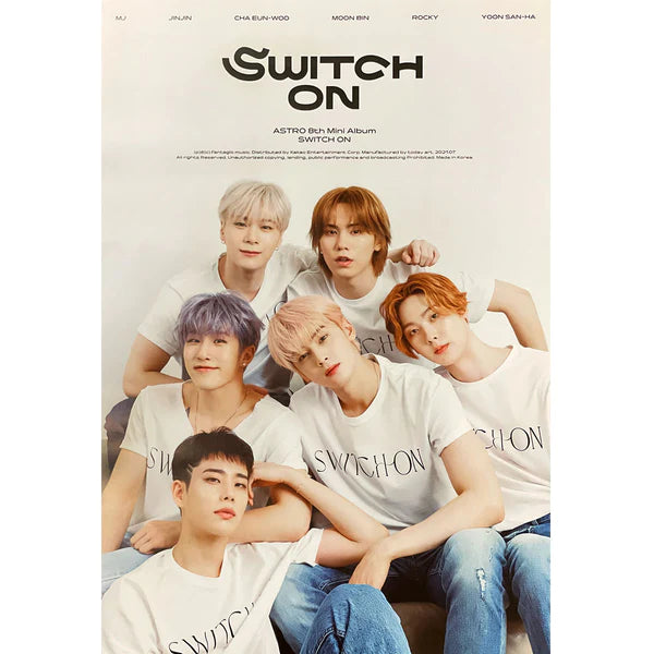 ASTRO - SWITCH ON (OFF VER) OFFICIAL POSTER