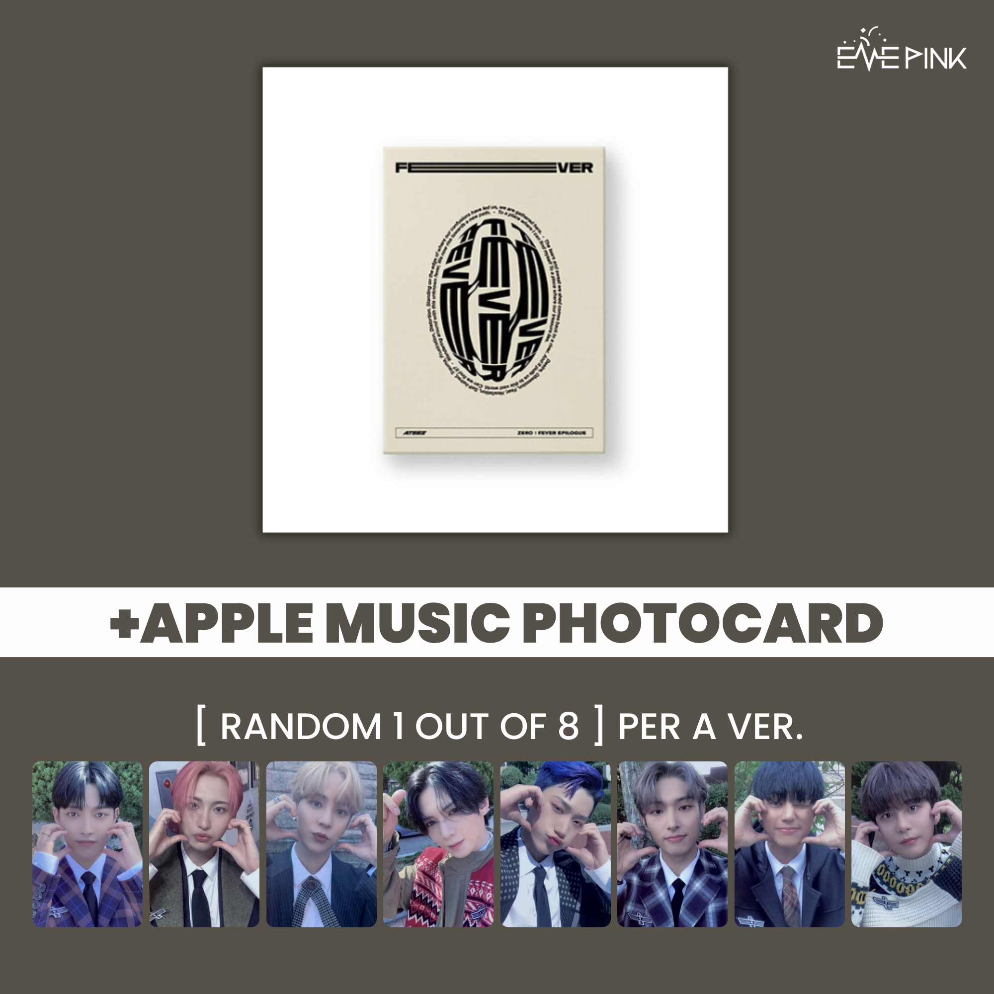 ATEEZ KPOPSTORE HOLO PHOTOCARDS – EVE PINK K-POP ATEEZ KPOPSTORE HOLO PHOTOCARDS – EVE PINK K-POP