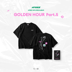 [PRE-ORDER] ATEEZ (에이티즈) GOLDEN HOUR : PART.5 POP-UP MD - [SHORT SLEEVE T-SHIRT]