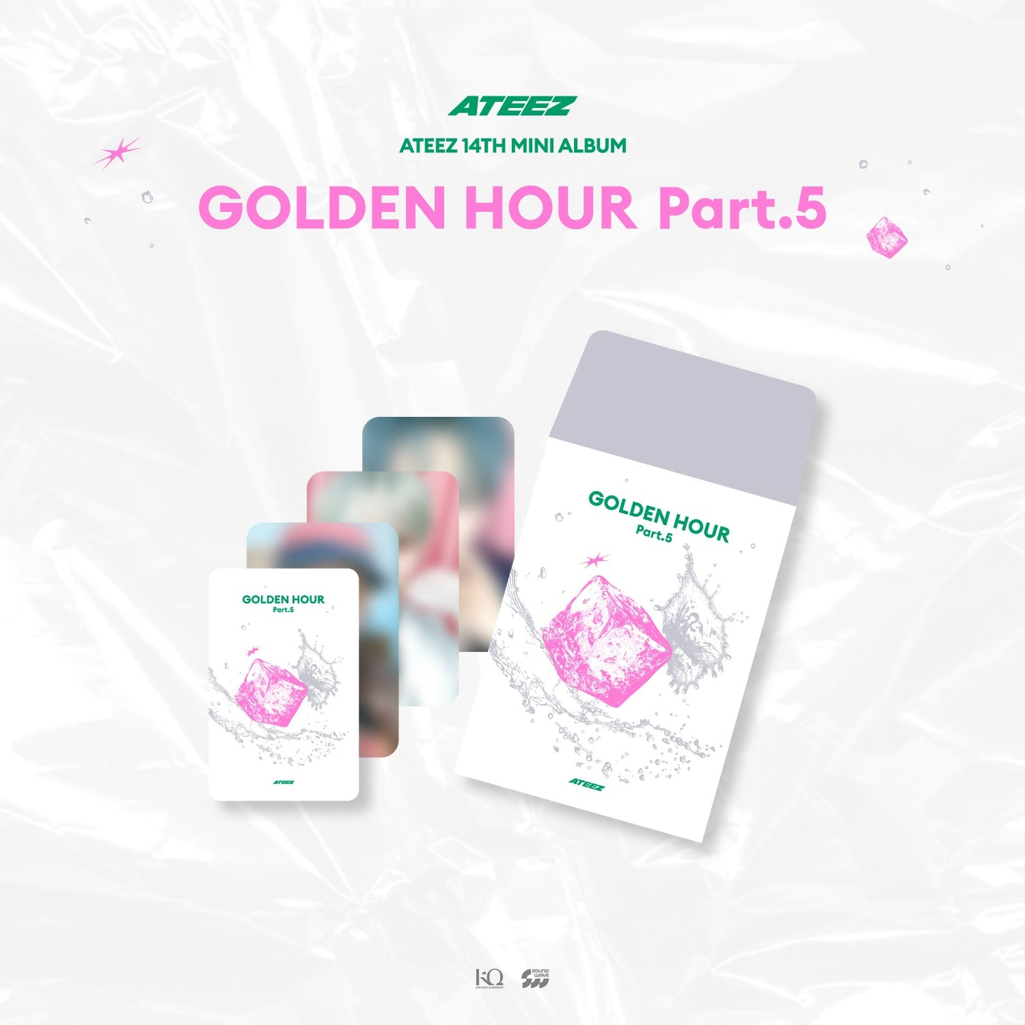 [PRE-ORDER] ATEEZ (에이티즈) GOLDEN HOUR : PART.5 POP-UP MD - [RANDOM TRADING CARD]
