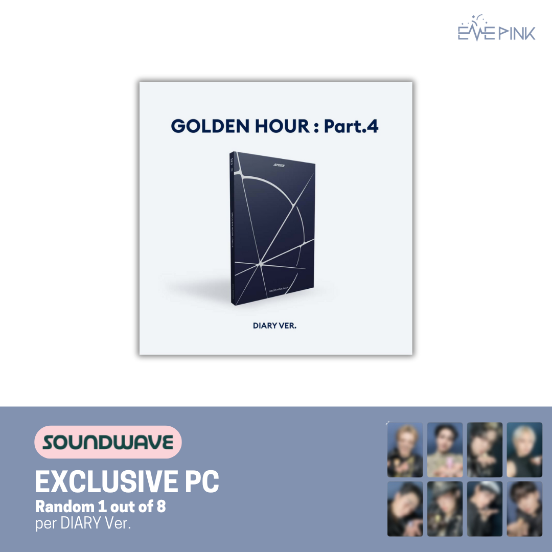 PRE-ORDER] (KOR VER.) ATEEZ (에이티즈) MINI ALBUM - [GOLDEN HOUR