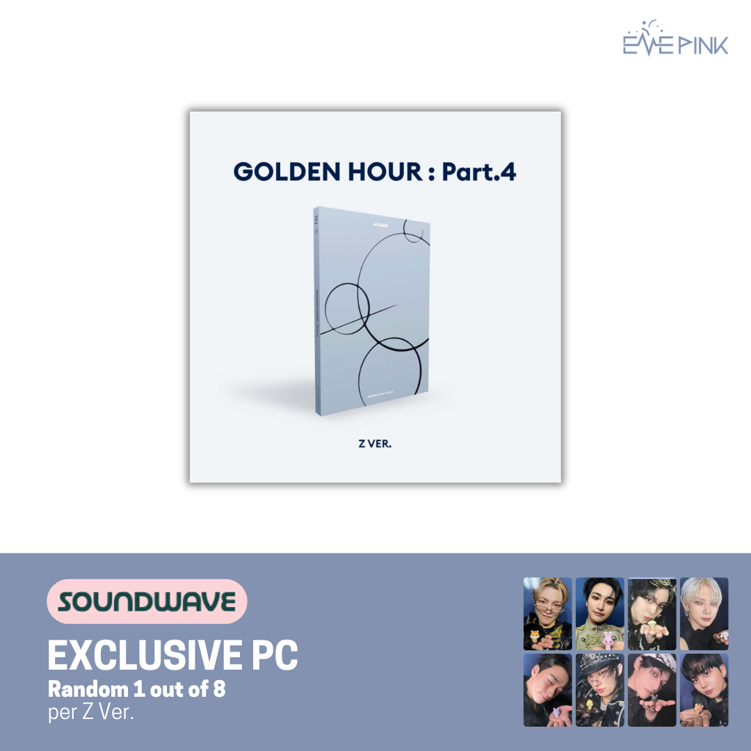 KOR VER.) ATEEZ (에이티즈) MINI ALBUM - [GOLDEN HOUR : Part.4