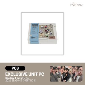 ATEEZ (에이티즈) - 2026 SEASON'S GREETINGS + POB - EVE PINK K-POP