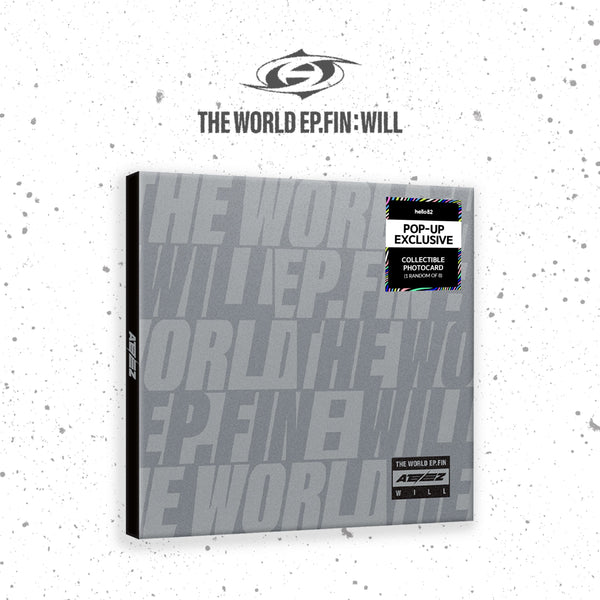 (U.S. VER.) ATEEZ ALBUM - [THE WORLD EP.FIN : WILL] (DIGIPAK VER. + POP-UP EXCLUSIVE PHOTOCARD)
