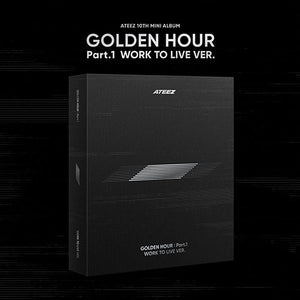 (U.S. VER.) ATEEZ (에이티즈) 10TH MINI ALBUM - [GOLDEN HOUR : PART.1] (WORK TO LIVE VER.)