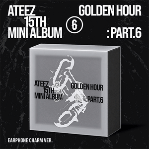 [PRE-ORDER] (KOR VER.) ATEEZ (에이티즈) 15th Mini Album - [GOLDEN HOUR : PART.6] (EARPHONE CHARM VER.)