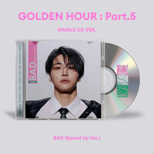 [PRE-ORDER] (U.S. VER.) ATEEZ (에이티즈) 14th Mini Album - [GOLDEN HOUR : PART.5] (Single CD Ver.)