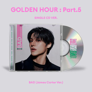 [PRE-ORDER] (U.S. VER.) ATEEZ (에이티즈) 14th Mini Album - [GOLDEN HOUR : PART.5] (Single CD Ver.)
