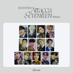 SEVENTEEN (세븐틴) - [ATTACCA] : (OFFICIAL PHOTOCARD) - EVE PINK K-POP