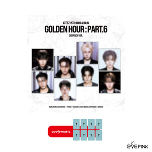 [PRE-ORDER] (KOR VER.) ATEEZ (에이티즈) 15th Mini Album - [GOLDEN HOUR : Part.6] (MEMBER DIGIPACK VER. + EXCLUSIVE PHOTOCARD)