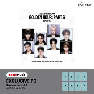 [PRE-ORDER] (KOR VER.) ATEEZ (에이티즈) 15th Mini Album - [GOLDEN HOUR : Part.6] (MEMBER DIGIPACK VER. + EXCLUSIVE PHOTOCARD)