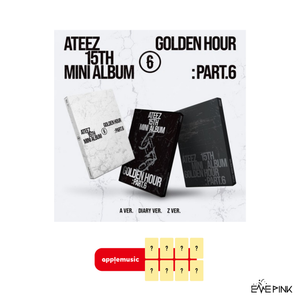 [PRE-ORDER] (KOR VER.) ATEEZ (에이티즈) 15th Mini Album - [GOLDEN HOUR : Part.6] (A / DIARY / Z Ver. + EXCLUSIVE PHOTOCARD)