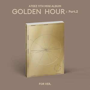 (KOR VER.) ATEEZ (에이티즈) 11TH MINI ALBUM - [GOLDEN HOUR : PART.2] - EVE PINK K-POP