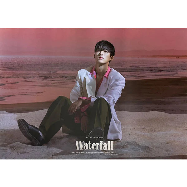 B.I - WATERFALL (WATERFALL VER) OFFICIAL POSTER
