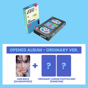 ZEROBASEONE (제로베이스원) 1st Full Album - [NEVER SAY NEVER] (PHOTOBOOK Ver.) (ORDINARY VER. : OPENED ALBUM)