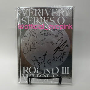 [AUTOGRAPHED] VERIVERY (베리베리) 1ST ALBUM - SERIES 'O' [ROUND 3 : WHOLE] (B VER.) - EVE PINK K-POP