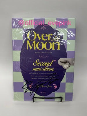 [AUTOGRAPHED] LEE CHAEYEON (이채연) 2ND MINI ALBUM - [Over The Moon] (NIGHT VER)
