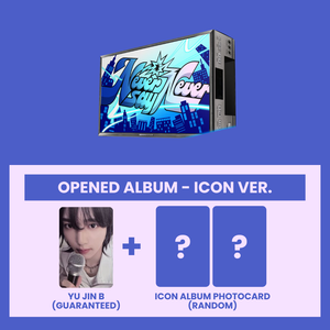 ZEROBASEONE (제로베이스원) 1st Full Album - [NEVER SAY NEVER] (PHOTOBOOK Ver.) (ICON VER. : OPENED ALBUM) - EVE PINK K-POP