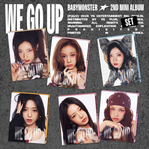 BABYMONSTER (베이비몬스터) 2nd Mini Album - [WE GO UP] (PATTERN Ver.)