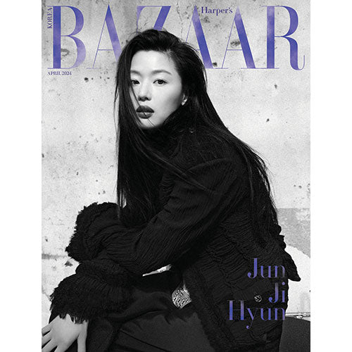 BAZAAR KOREA - APRIL 2024 [COVER: SON HEUNG MIN & JUN HI HYUN]
