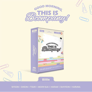 BILLLIE (빌리) - 2025 SEASON'S GREETINGS [GOOD MORNING, THIS IS Bcompany!] (+POB)