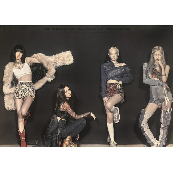 BLACKPINK - HOW YOU LIKE THAT OFFICIAL POSTER – EVE PINK K-POP