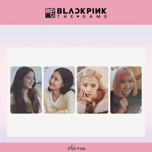 BLACKPINK (블렉핑크) -  [THE GAME] : OFFICIAL PHOTOCARD - VERSION 1