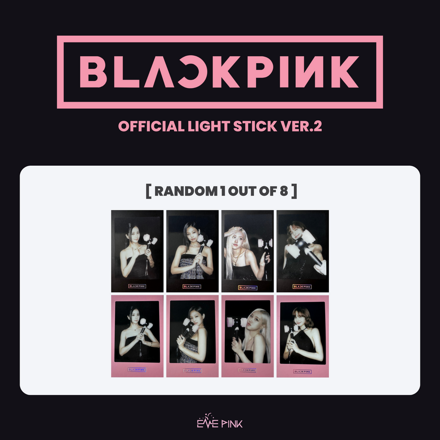 BLACKPINK (블랙핑크) - OFFICIAL LIGHT STICK VER.2 (+ PHOTOCARD 