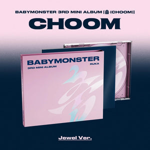 BABYMONSTER (베이비몬스터) 3rd Mini Album - [춤 (CHOOM)] (Jewel Ver.) - EVE PINK K-POP
