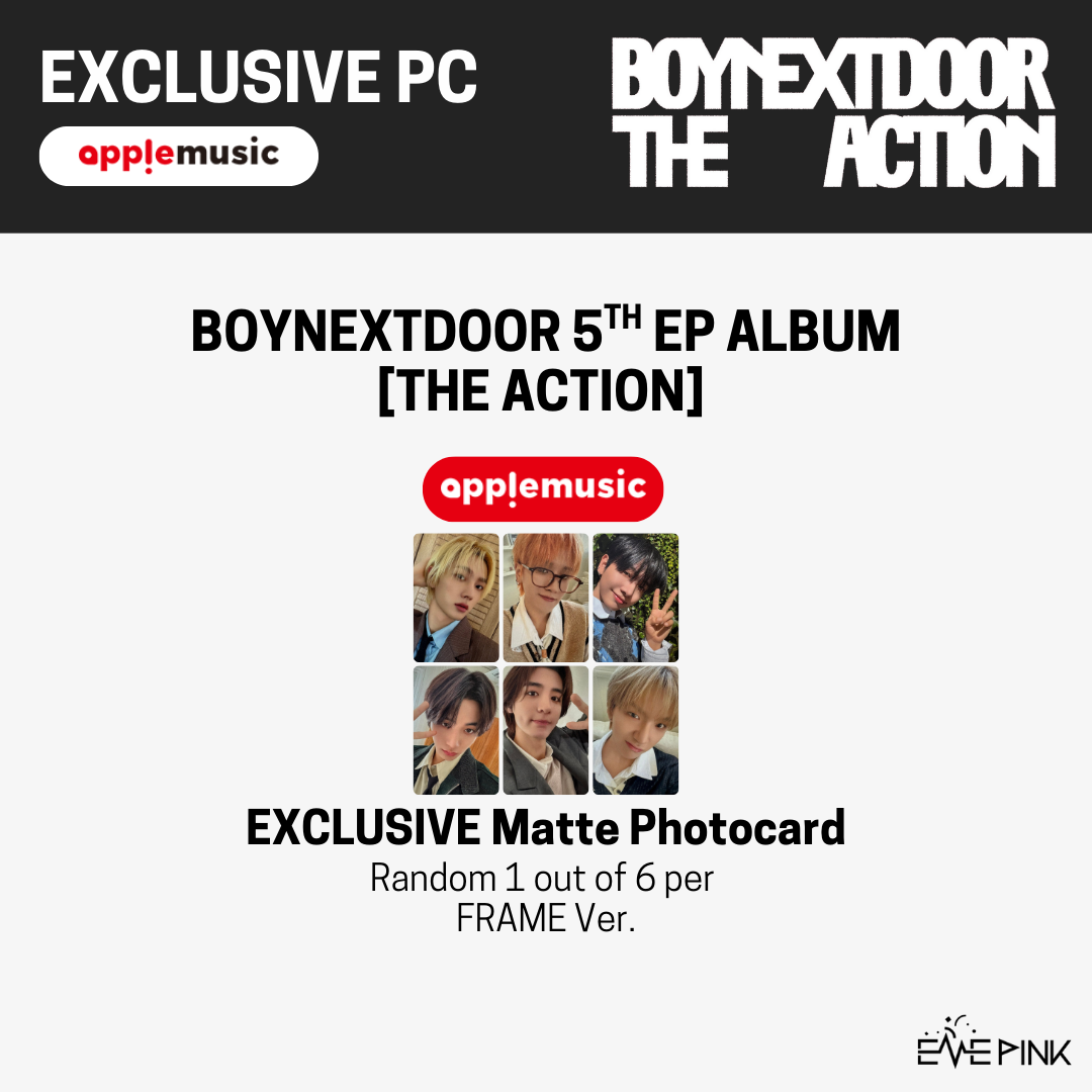 boynextdoor TheAction Frame ver. トレカ コンプ 【公式通販】 boynextdoor TheAction Frame ver. トレカ コンプ 【公式通販】