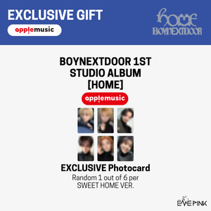 [PRE-ORDER] (KOR VER.) BOYNEXTDOOR (보이넥스트도어) 1st Studio Album - [HOME] (SWEET HOME ver. + EXCLUSIVE PHOTOCARD) - EVE PINK K-POP
