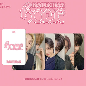 [PRE-ORDER] (U.S. VER.) BOYNEXTDOOR (보이넥스트도어) 1st Studio Album - [HOME] (SWEET HOME VER. + POP-UP EXCLUSIVE PHOTOCARD) - EVE PINK K-POP