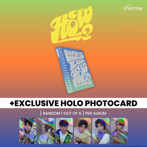 BOYNEXTDOOR (보이넥스트도어) 2ND EP ALBUM - [HOW?] (+HOLOGRAM PHOTOCARD)