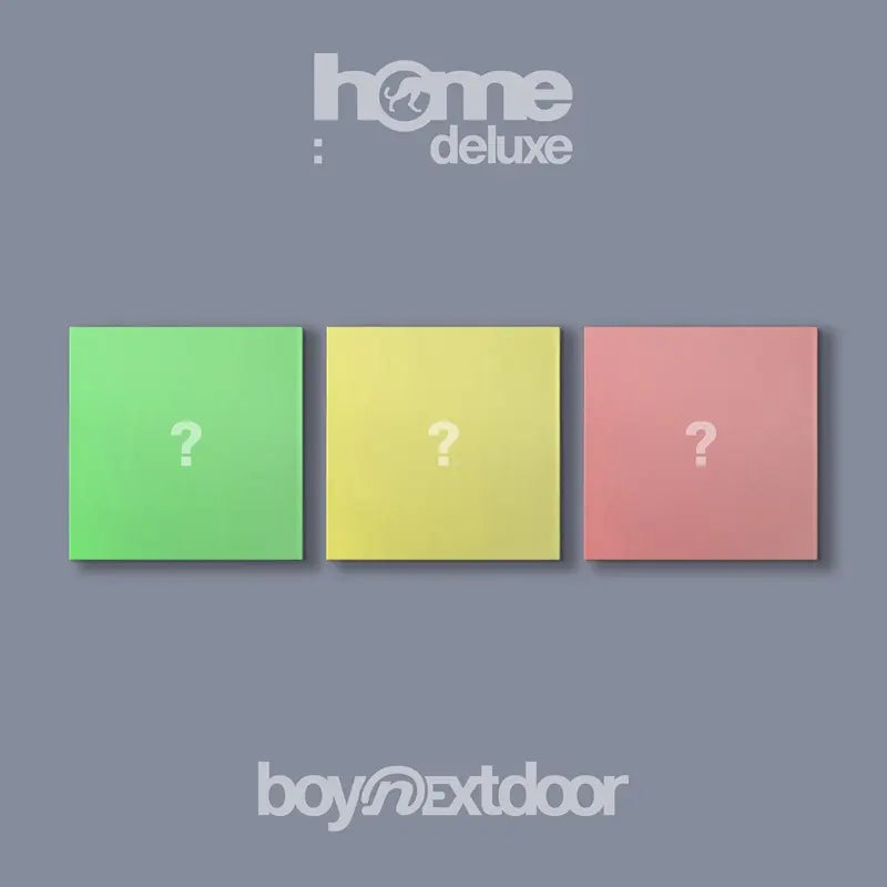 BOYNEXTDOOR HOME DELUXE 1st Studio Album Repackage HAZE OVERDRIVE SPARK Versions