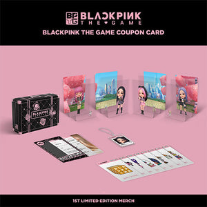BLACKPINK (블랙핑크) - THE GAME COUPON CARD - EVE PINK K-POP
