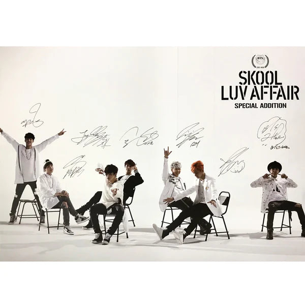BTS - SKOOL LUV AFFAIR : SPECIAL ADDITION OFFICIAL POSTER