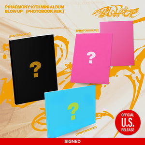 [PRE-ORDER] [AUTOGRAPHED CD] (U.S. VER.) P1Harmony (피원하모니) 10th Mini Album - [BLOW UP] (Photobook Ver.)