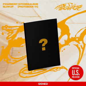 [PRE-ORDER] [AUTOGRAPHED CD] (U.S. VER.) P1Harmony (피원하모니) 10th Mini Album - [BLOW UP] (Photobook Ver.)