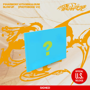 [PRE-ORDER] [AUTOGRAPHED CD] (U.S. VER.) P1Harmony (피원하모니) 10th Mini Album - [BLOW UP] (Photobook Ver.)