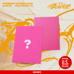 [PRE-ORDER] [AUTOGRAPHED CD] (U.S. VER.) P1Harmony (피원하모니) 10th Mini Album - [BLOW UP] (Photobook Ver.)