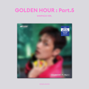 [PRE-ORDER] (U.S. VER.) ATEEZ (에이티즈) 14th Mini Album - [GOLDEN HOUR : PART.5] (MEMBER DIGIPACK VER. + POP-UP EXCLUSIVE PHOTOCARD)