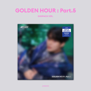 [PRE-ORDER] (U.S. VER.) ATEEZ (에이티즈) 14th Mini Album - [GOLDEN HOUR : PART.5] (MEMBER DIGIPACK VER. + POP-UP EXCLUSIVE PHOTOCARD)