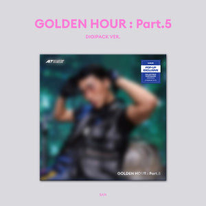 [PRE-ORDER] (U.S. VER.) ATEEZ (에이티즈) 14th Mini Album - [GOLDEN HOUR : PART.5] (MEMBER DIGIPACK VER. + POP-UP EXCLUSIVE PHOTOCARD)