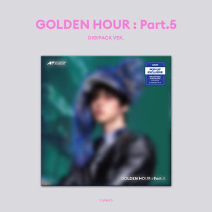 [PRE-ORDER] (U.S. VER.) ATEEZ (에이티즈) 14th Mini Album - [GOLDEN HOUR : PART.5] (MEMBER DIGIPACK VER. + POP-UP EXCLUSIVE PHOTOCARD)
