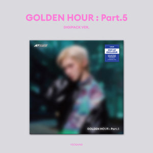 [PRE-ORDER] (U.S. VER.) ATEEZ (에이티즈) 14th Mini Album - [GOLDEN HOUR : PART.5] (MEMBER DIGIPACK VER. + POP-UP EXCLUSIVE PHOTOCARD)
